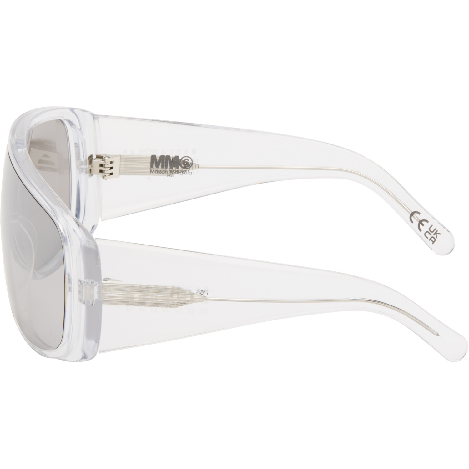  Mm6 Maison Margiela Transparent Mask Sunglasses 