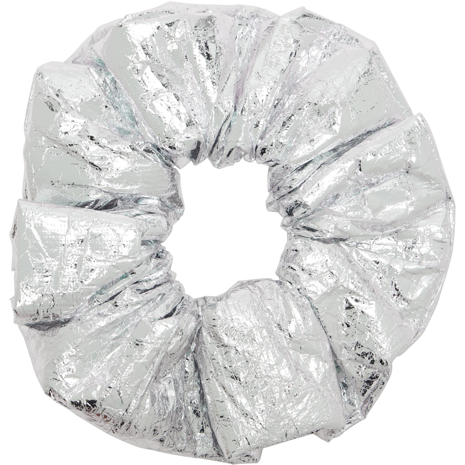  Mm6 Maison Margiela Silver Scrancy Scrunchie 