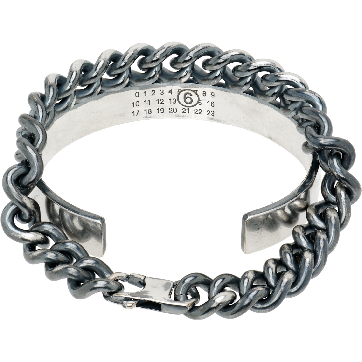  Mm6 Maison Margiela Chain Cuff Bracelet 