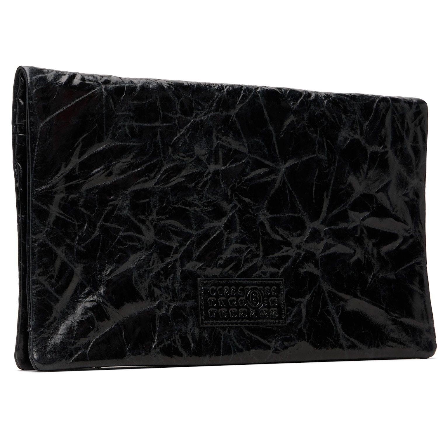  Mm6 Maison Margiela Black Numeric Pouch 