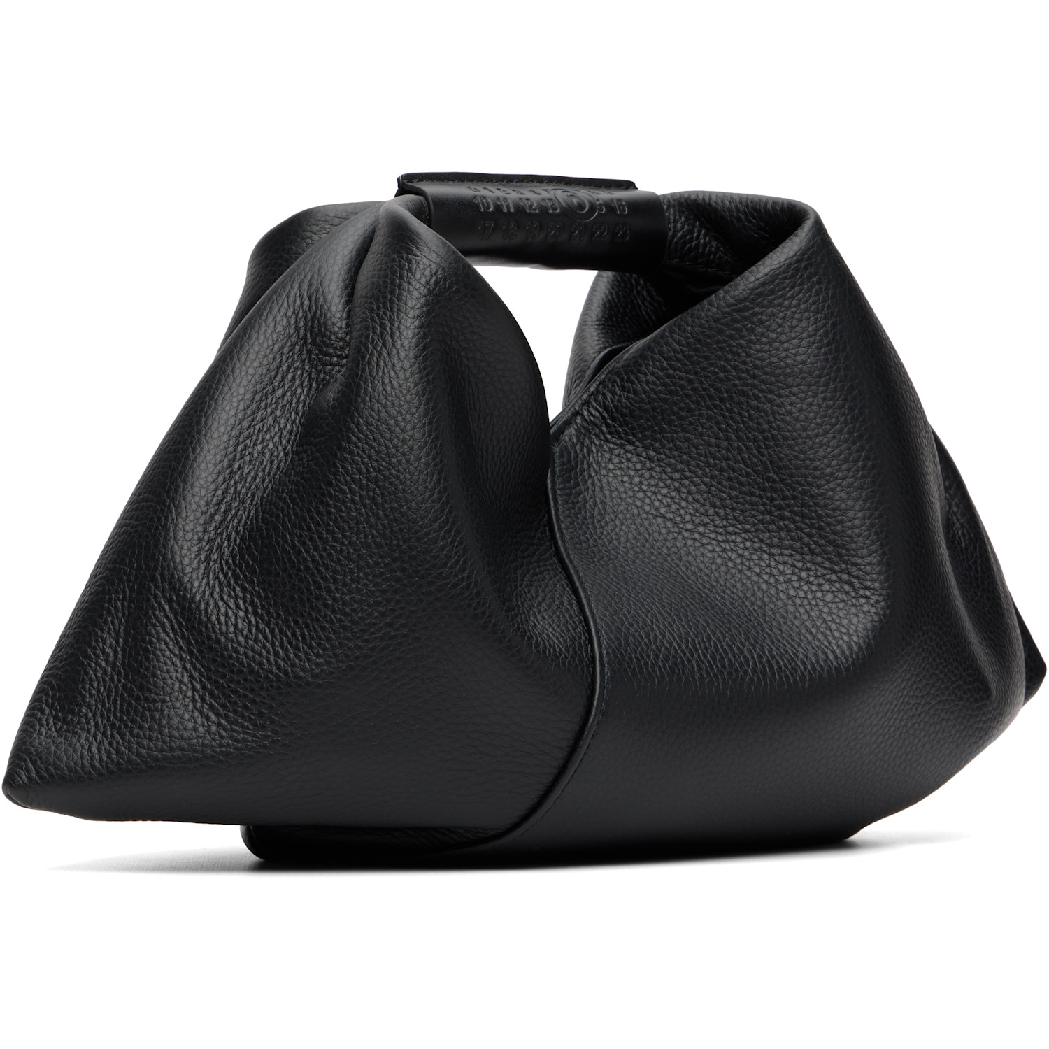  Mm6 Maison Margiela Black Triangular Bag 