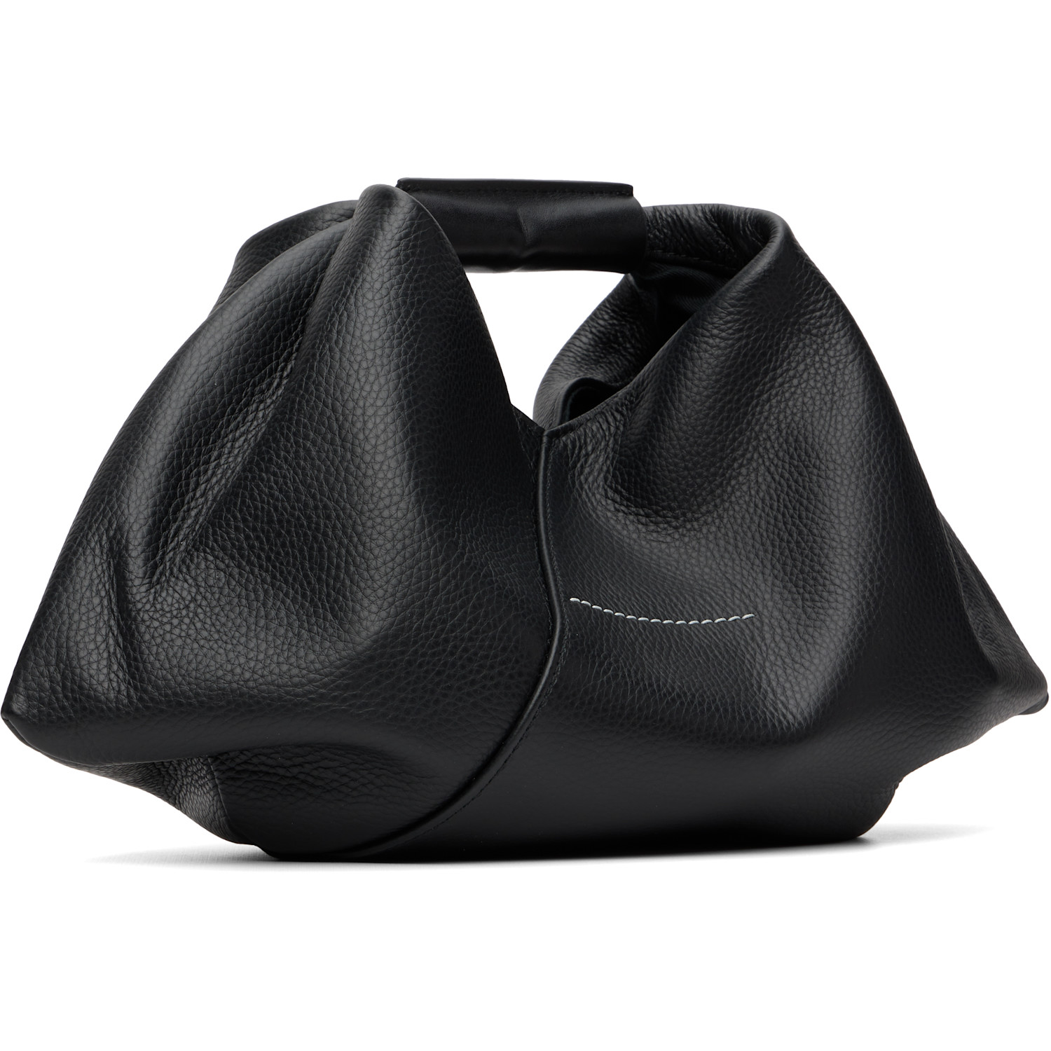  Mm6 Maison Margiela Black Triangular Bag 