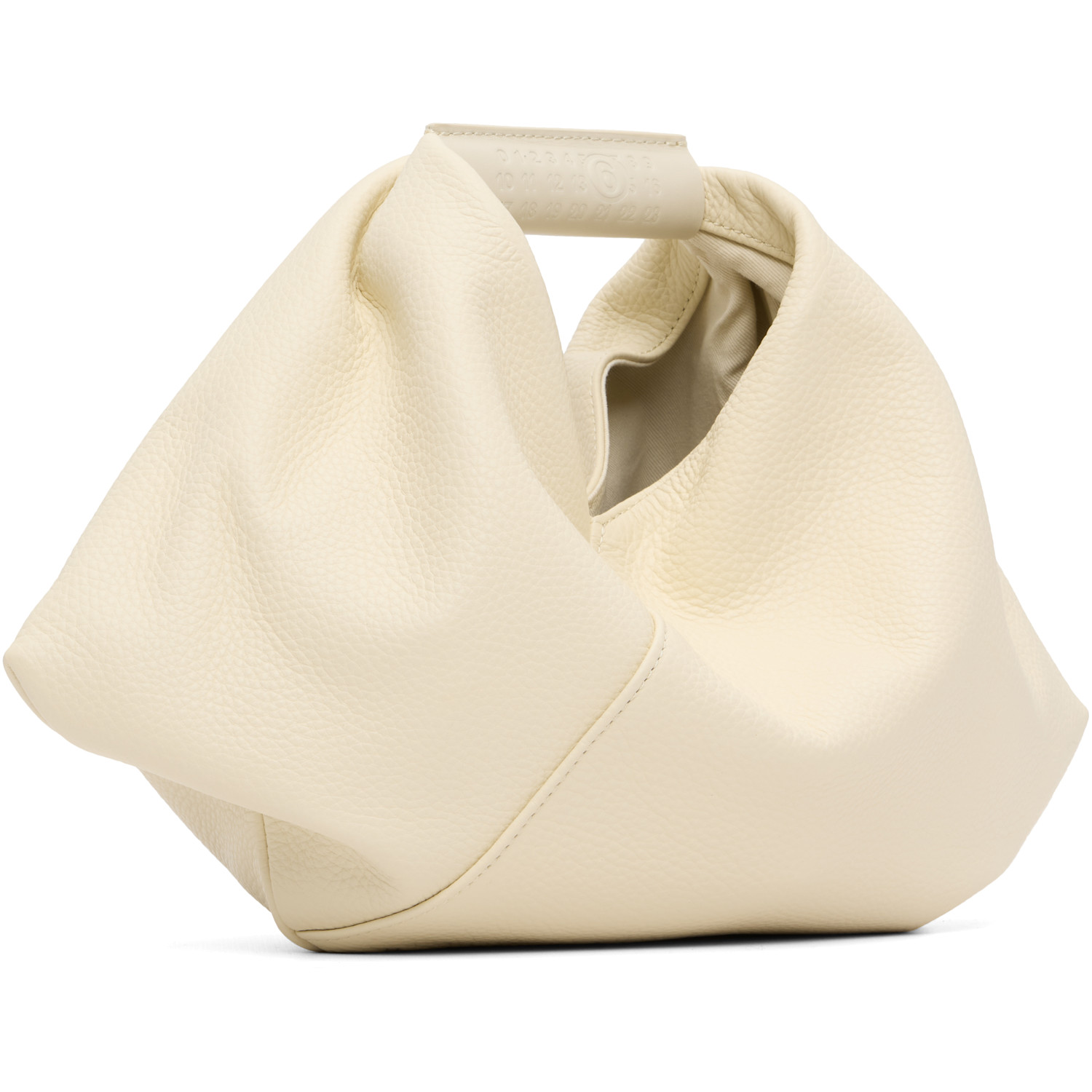  Mm6 Maison Margiela Off-white Triangular Bag 
