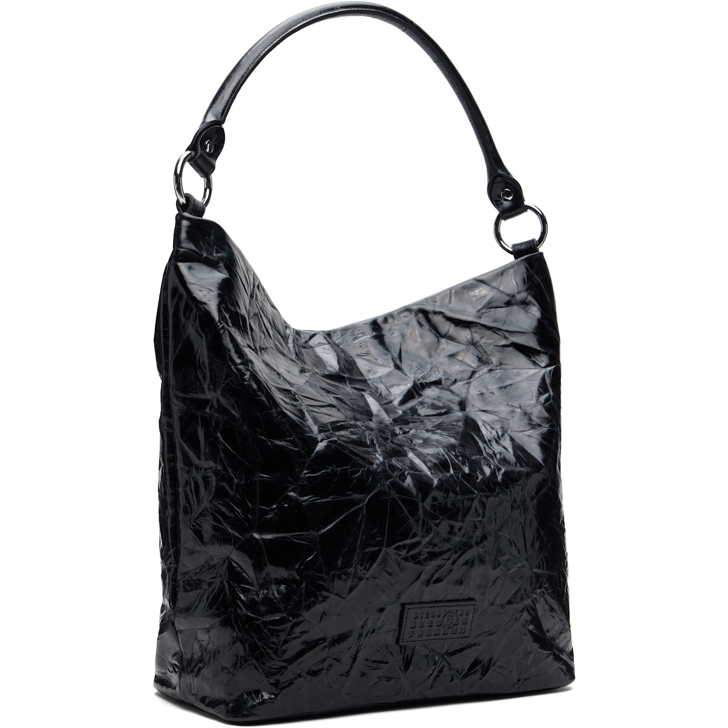  Mm6 Maison Margiela Black Numeric Tote 