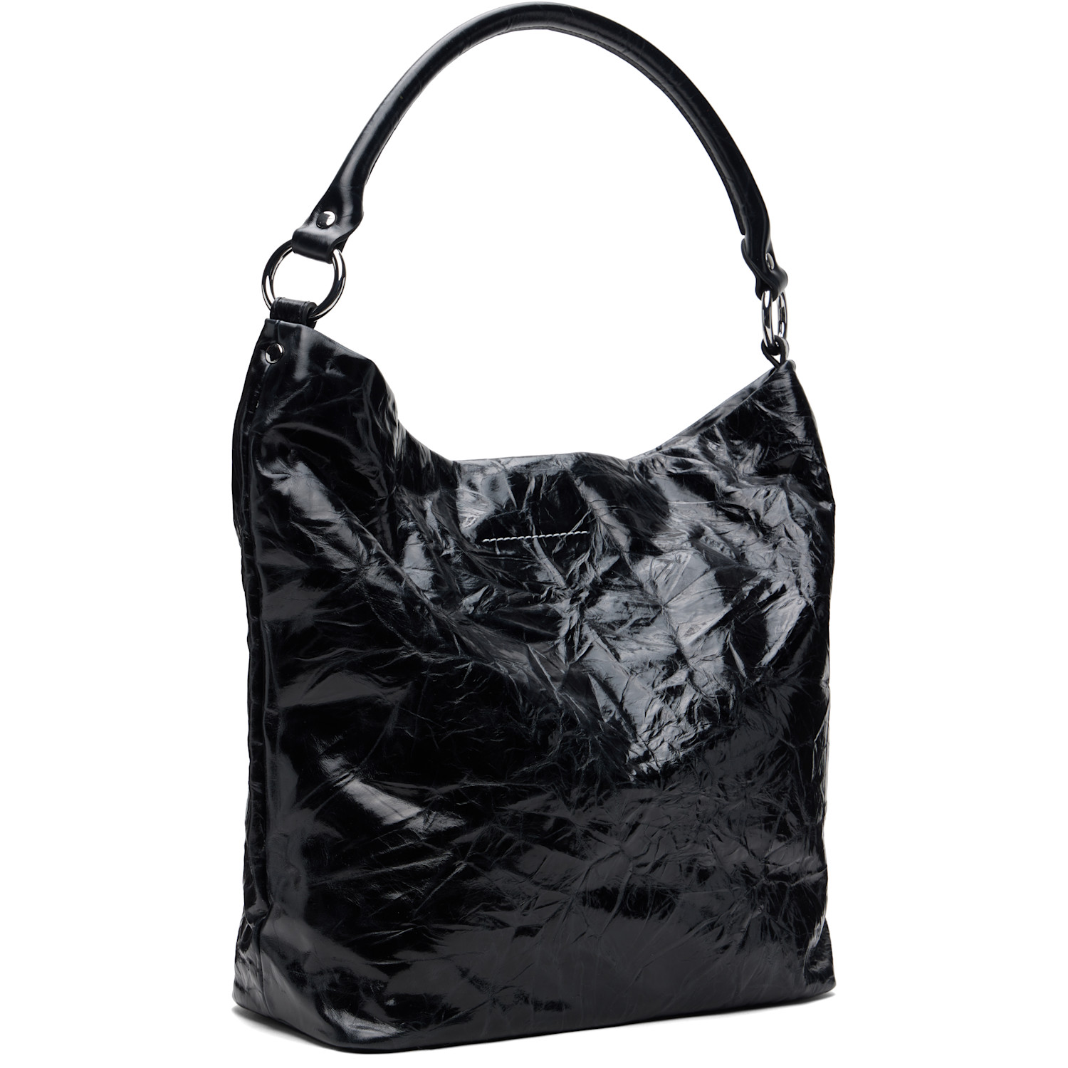  Mm6 Maison Margiela Black Numeric Tote 