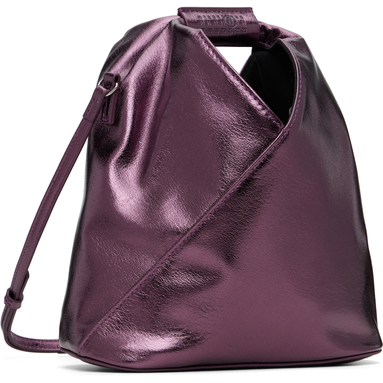  Mm6 Maison Margiela Purple Crossbody Bag 