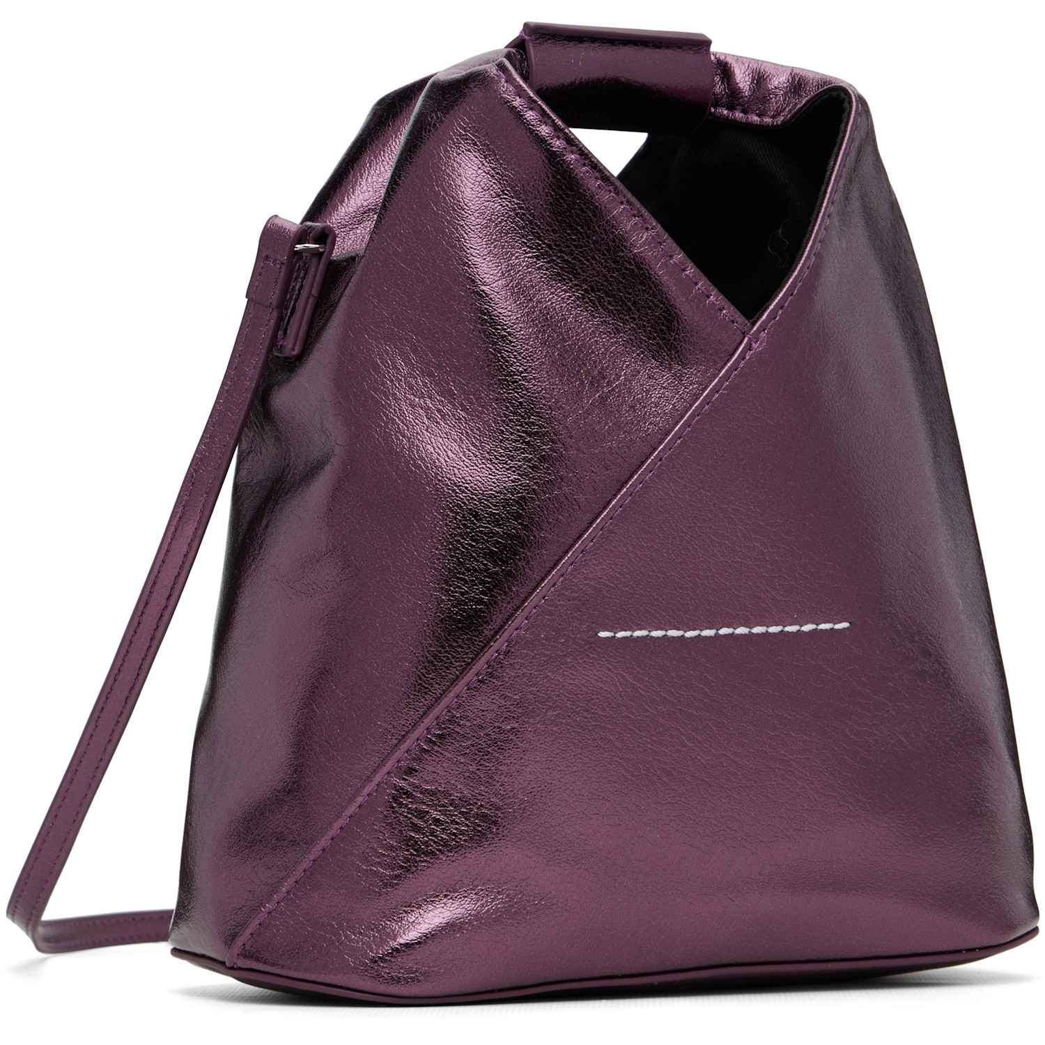  Mm6 Maison Margiela Purple Crossbody Bag 
