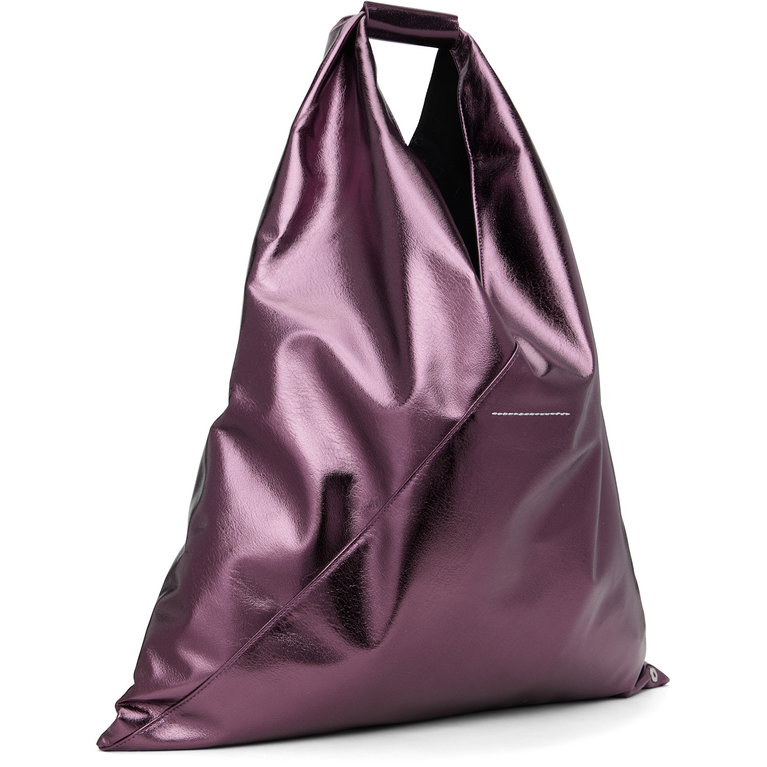  Mm6 Maison Margiela Purple Classic Triangle Tote 