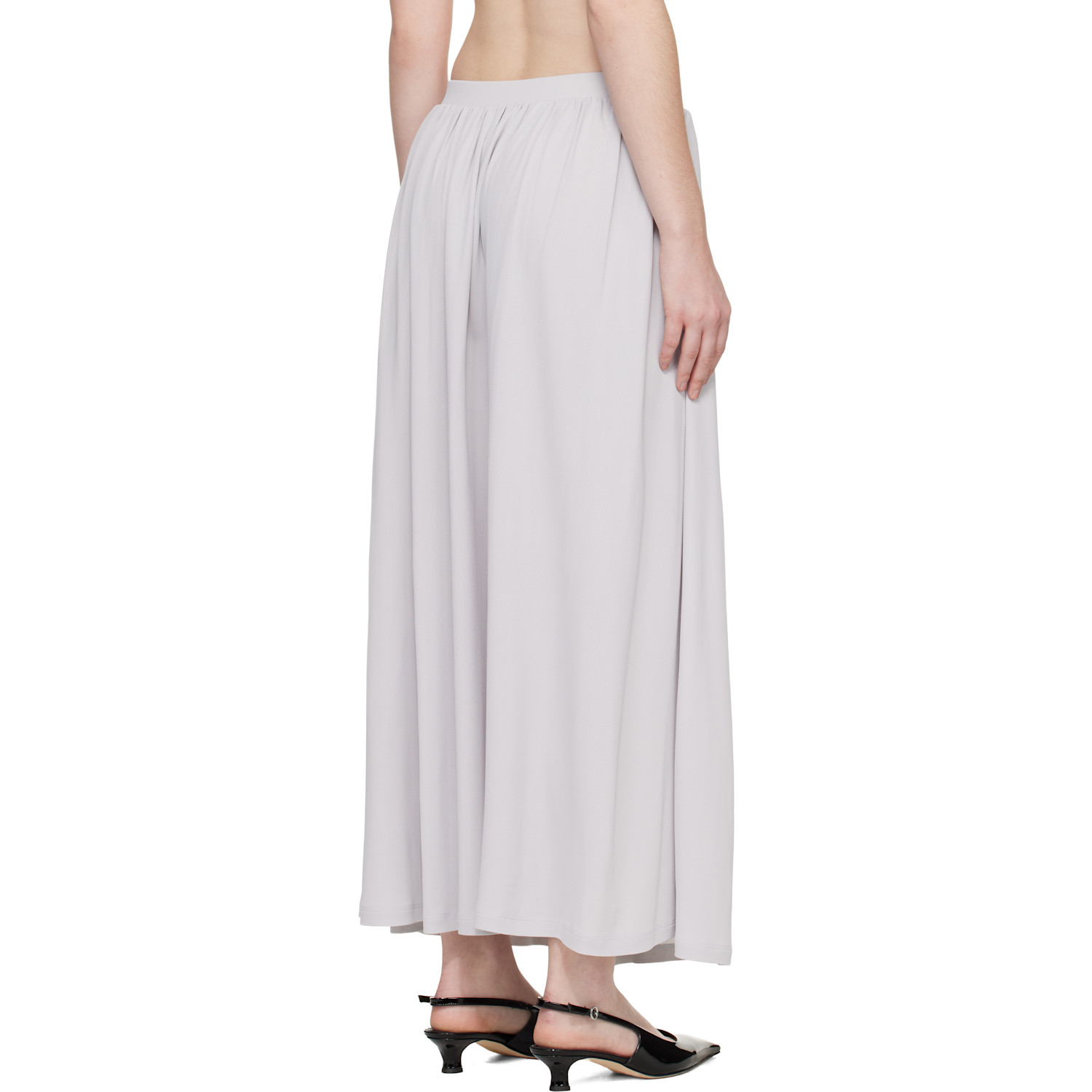  Aya Muse Gray Aelir Midi Skirt 