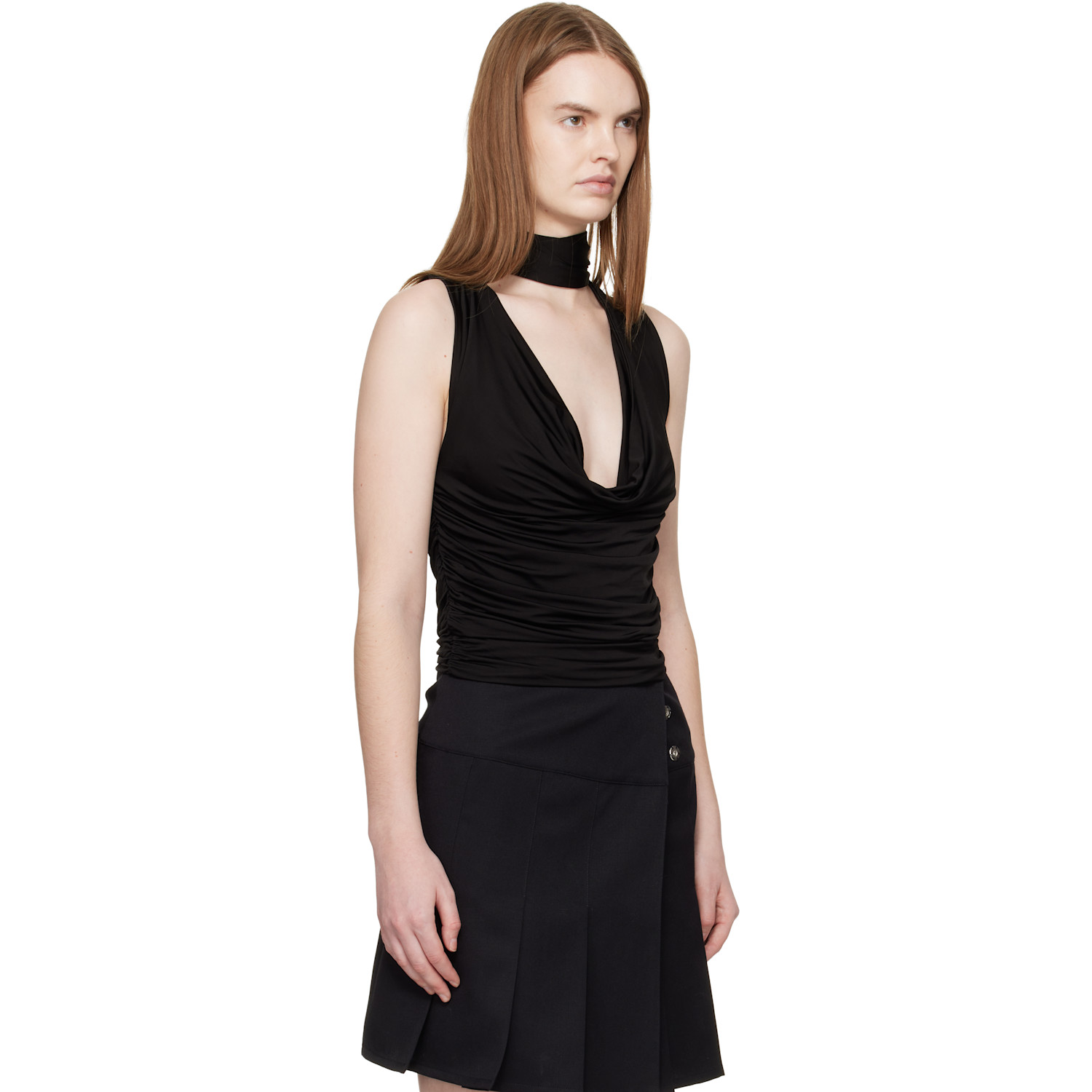  Aya Muse Black Brise Top 