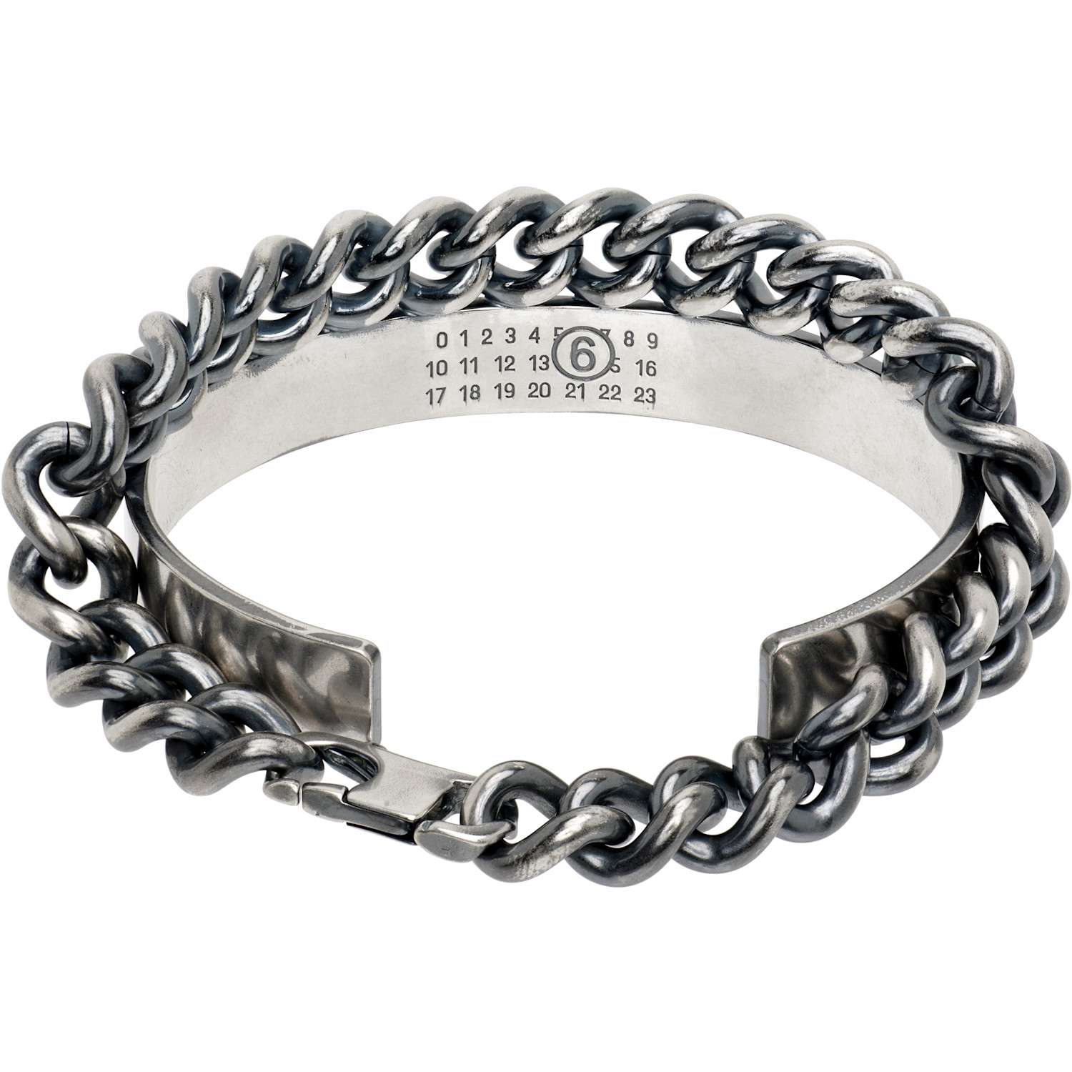 Mm6 Maison Margiela Chain Cuff Bracelet 