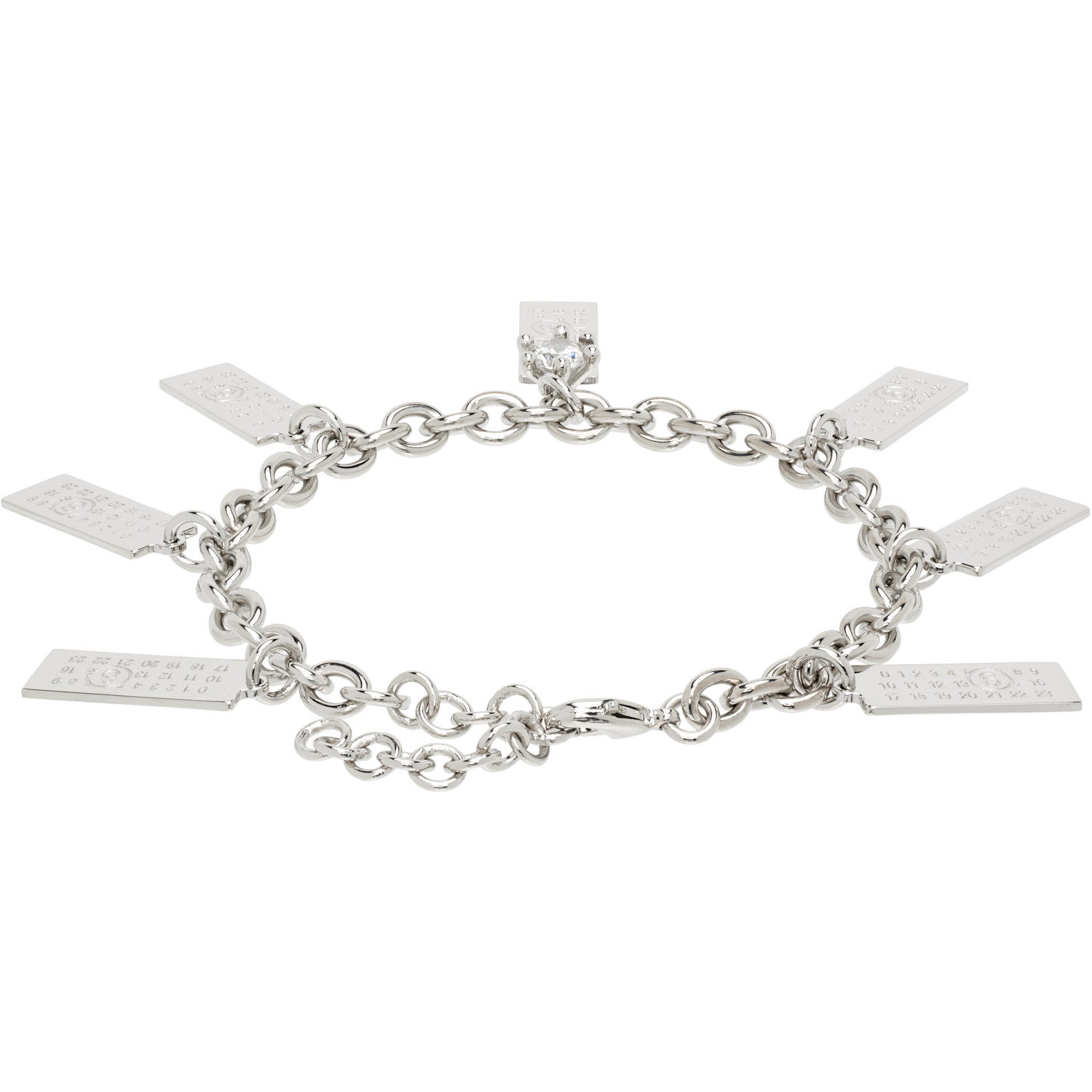  Mm6 Maison Margiela Numeric Charm Bracelet 