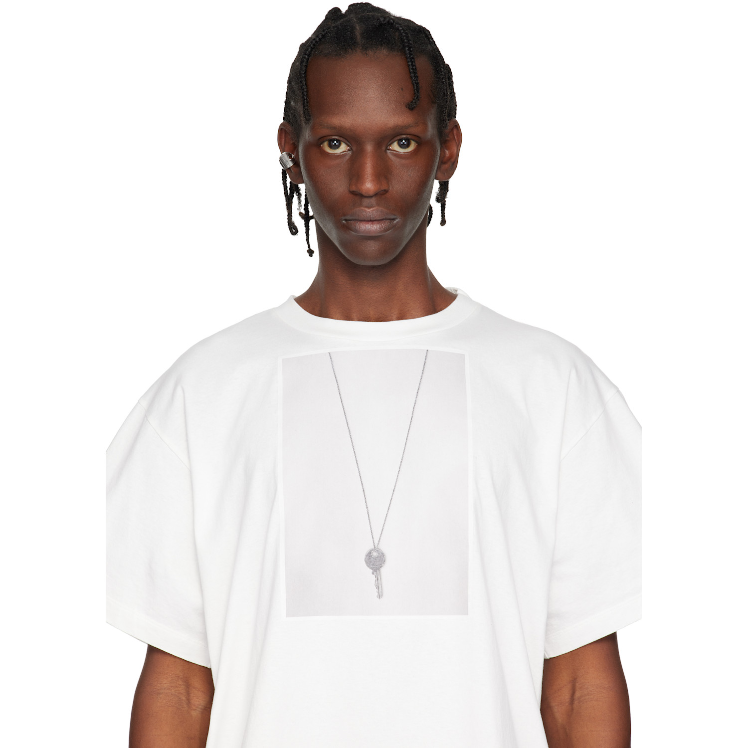  Mm6 Maison Margiela Numerical Key Ear Cuff 