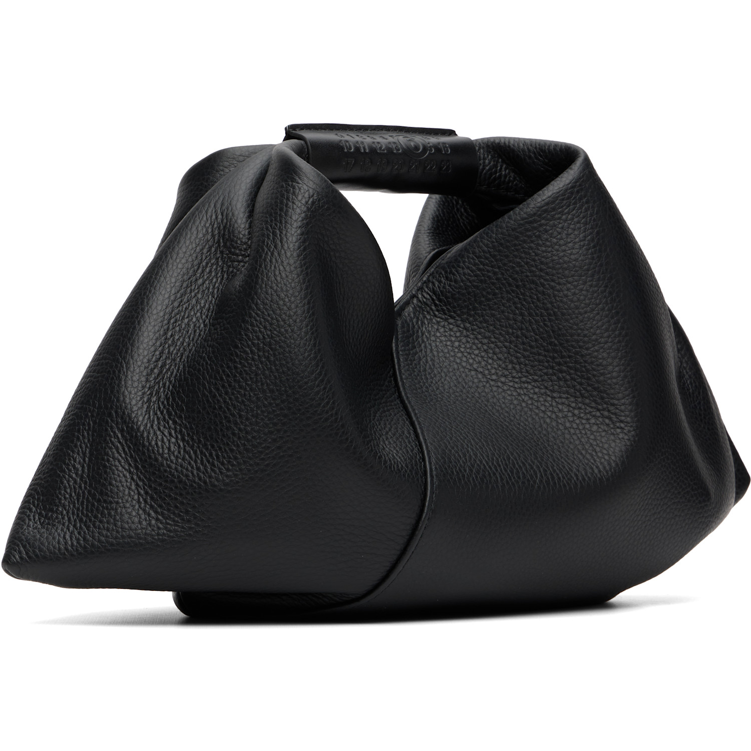  Mm6 Maison Margiela Black Triangular Tote 