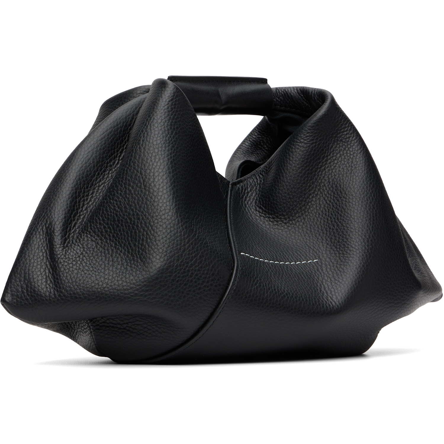  Mm6 Maison Margiela Black Triangular Tote 