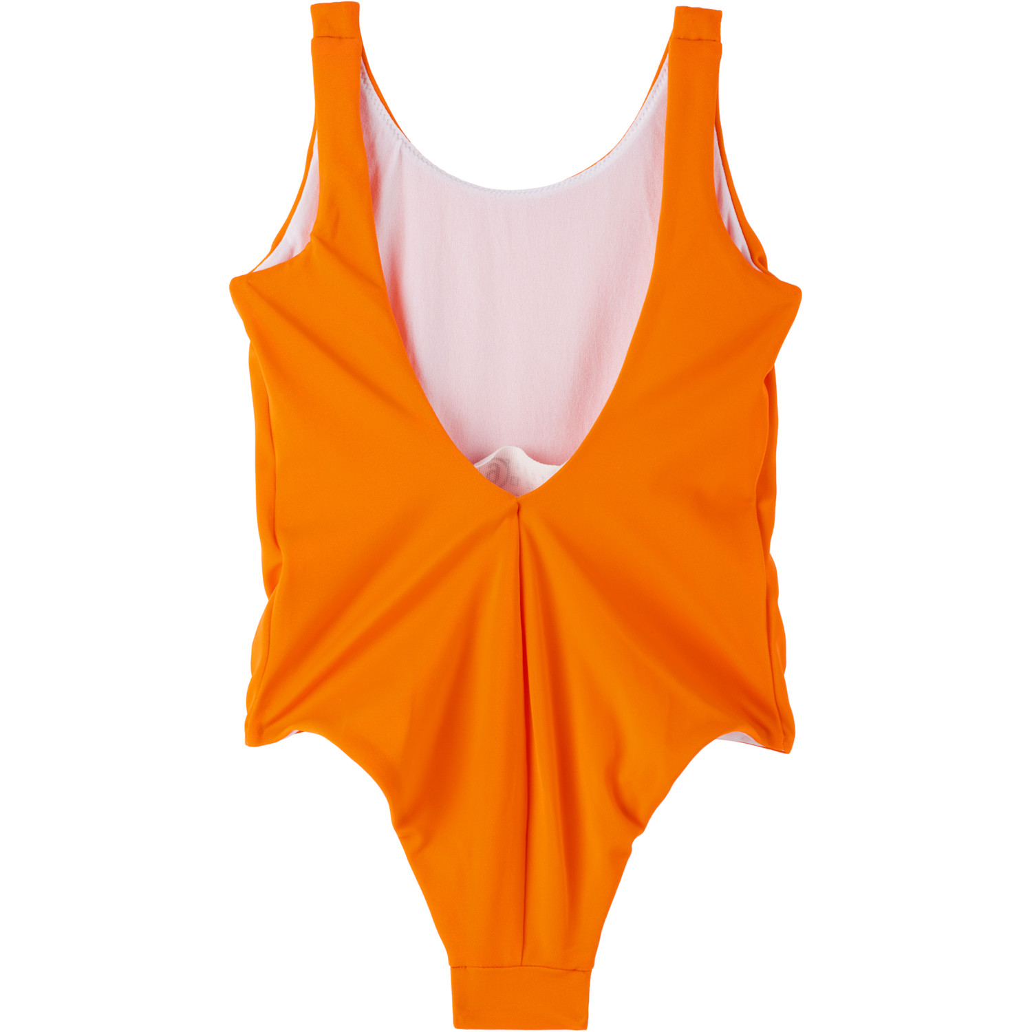  Mm6 Maison Margiela Kids Orange Swimsuit 