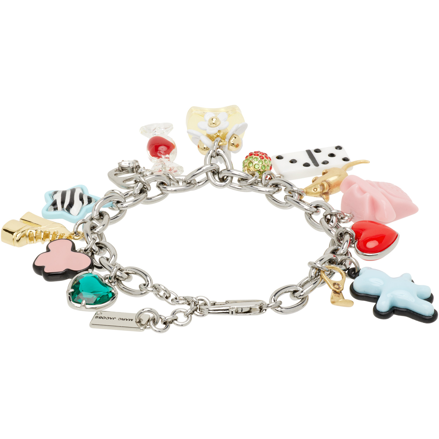  Marc Jacobs 'the Sticker Charm Statement' Bracelet 