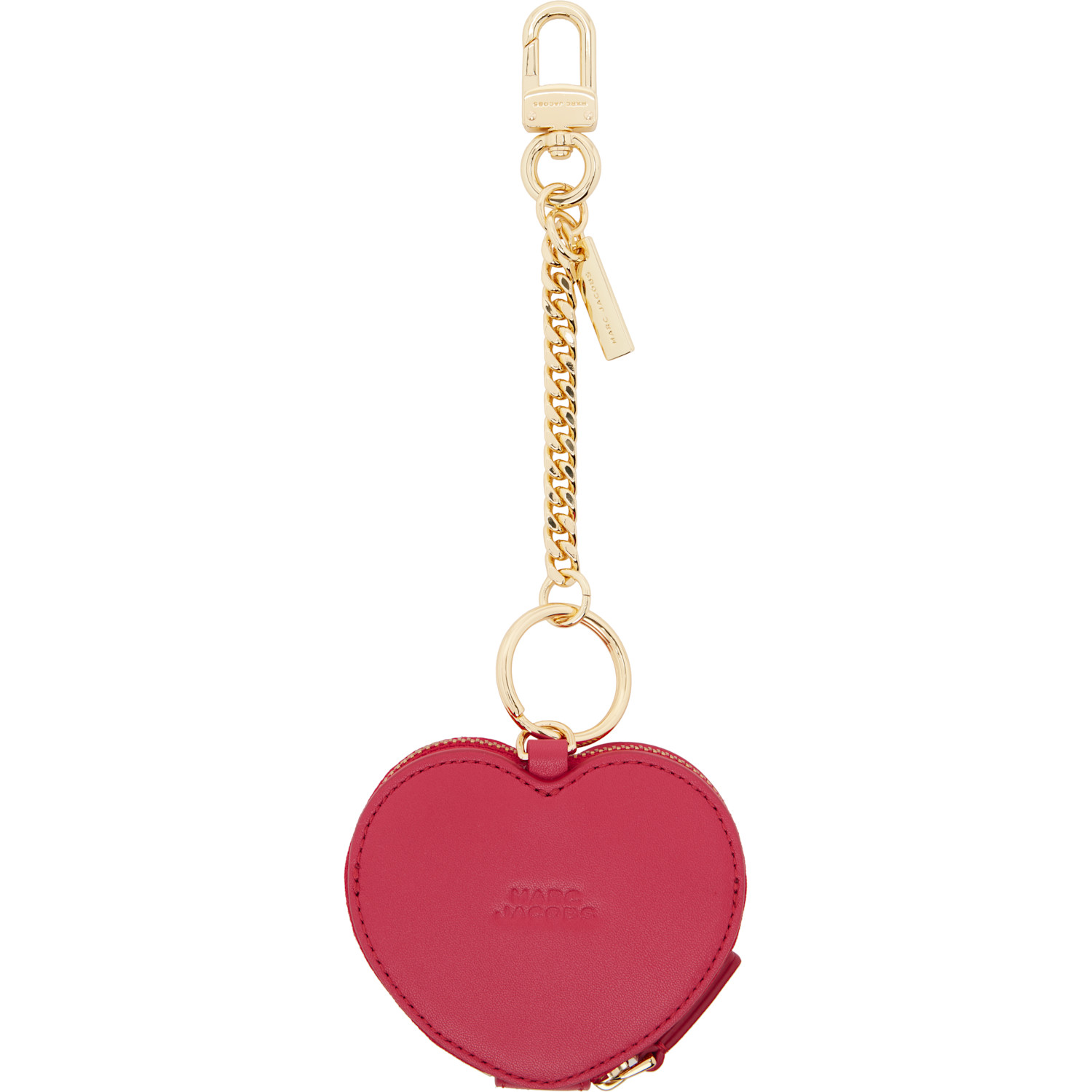  Marc Jacobs Red 'the Heart Pouch' Bag Charm 