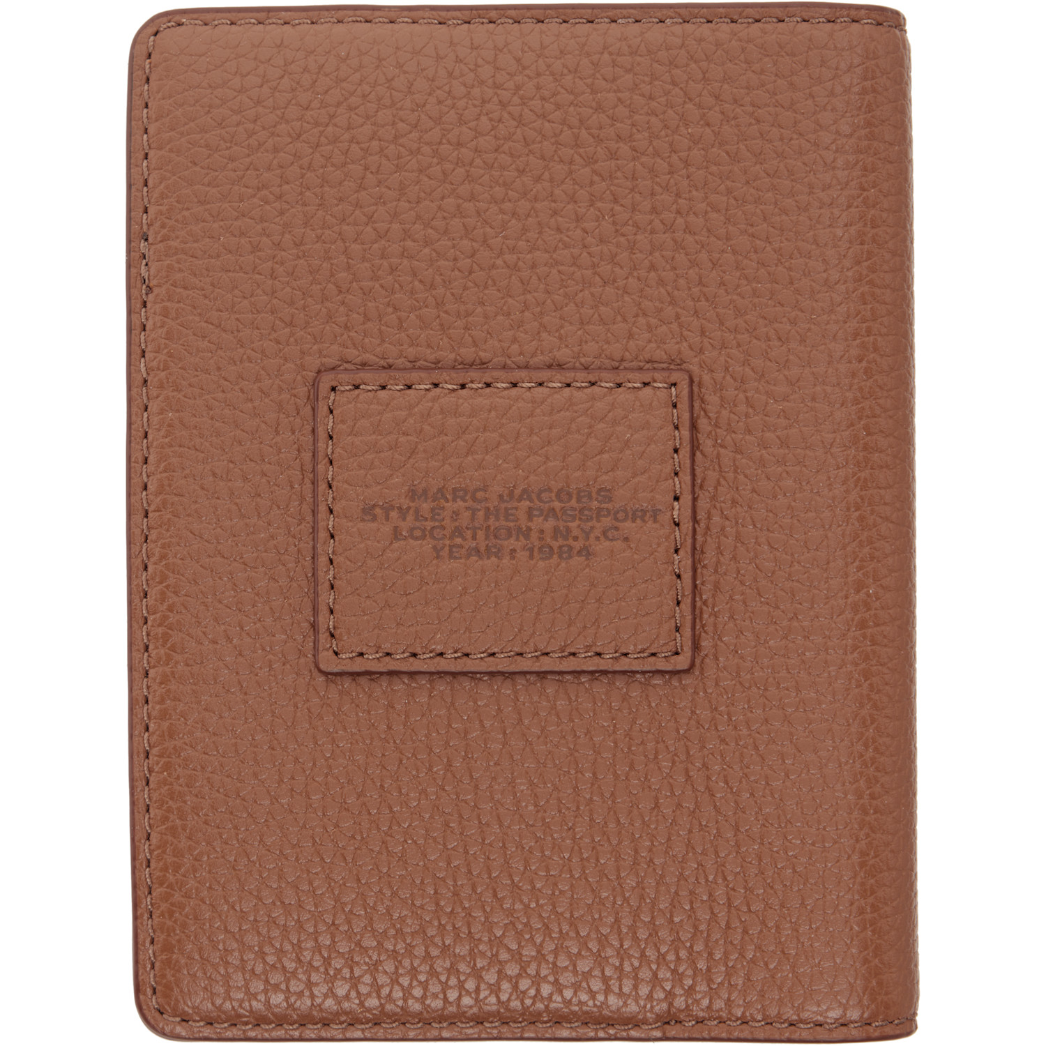  Marc Jacobs Brown 'the Passport Case' Passport Holder 