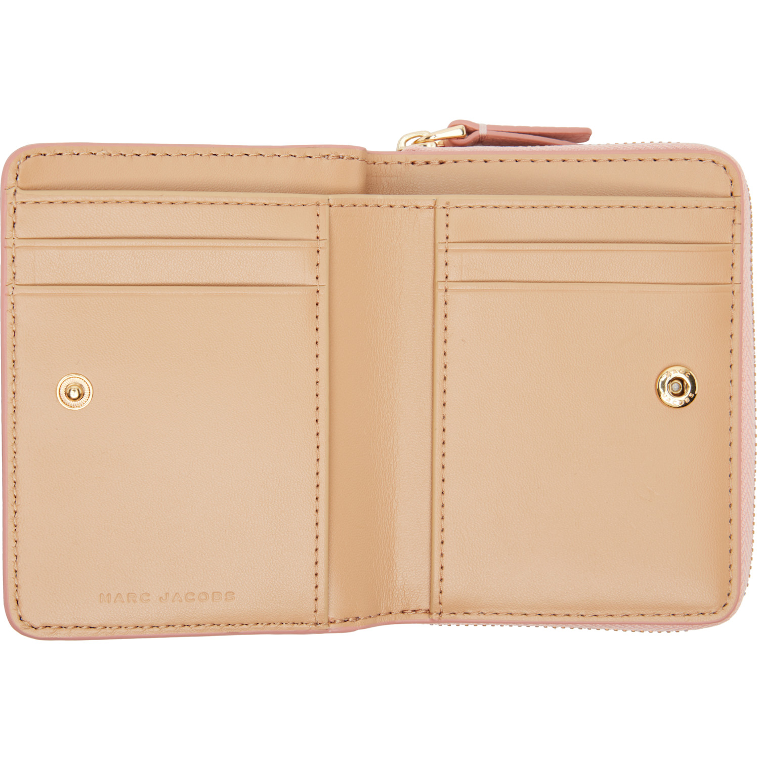  Marc Jacobs Pink 'the Leather Mini Compact' Wallet 