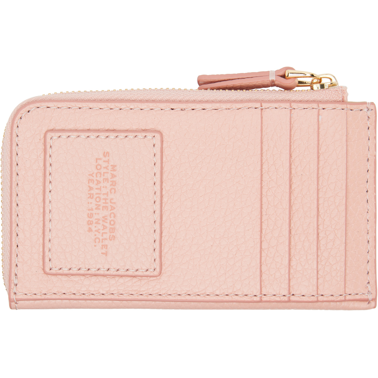  Marc Jacobs Pink 'the Leather Top Zip Multi' Wallet 