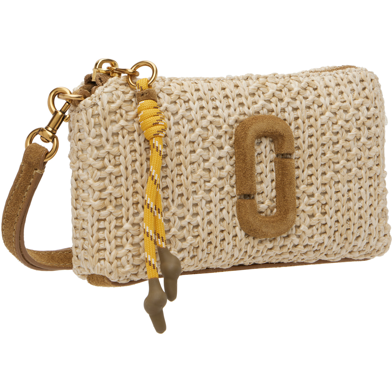  Marc Jacobs Beige 'the Summer Woven Wristlet' Clutch 