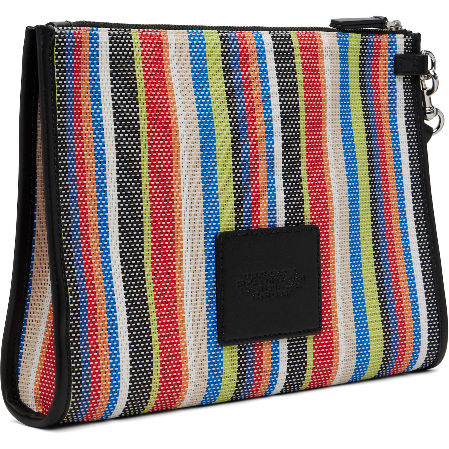  Marc Jacobs Multicolor 'the Stripe Mesh Large' Pouch 
