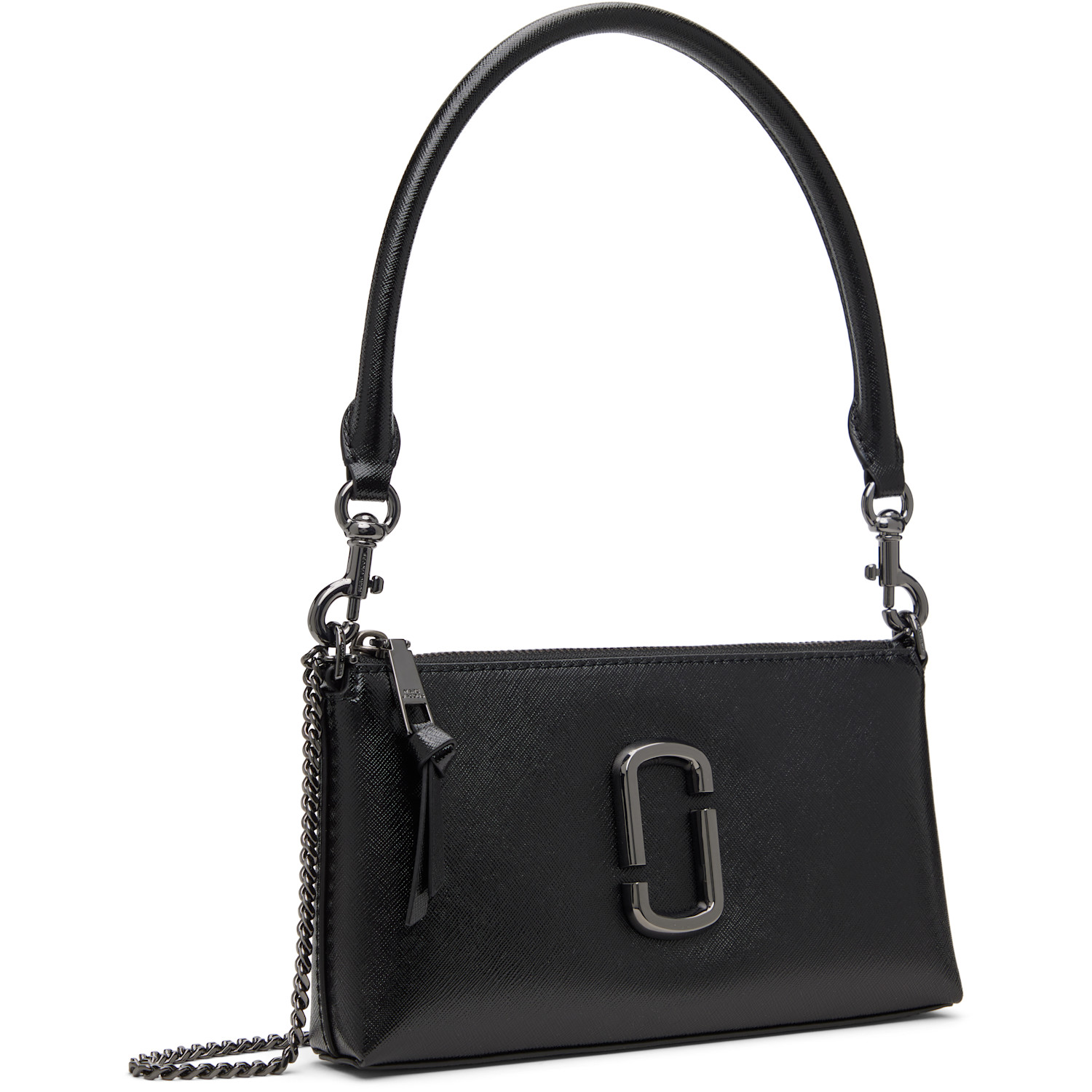  Marc Jacobs Black 'the Snapshot Dtm' Convertible Shoulder Bag 