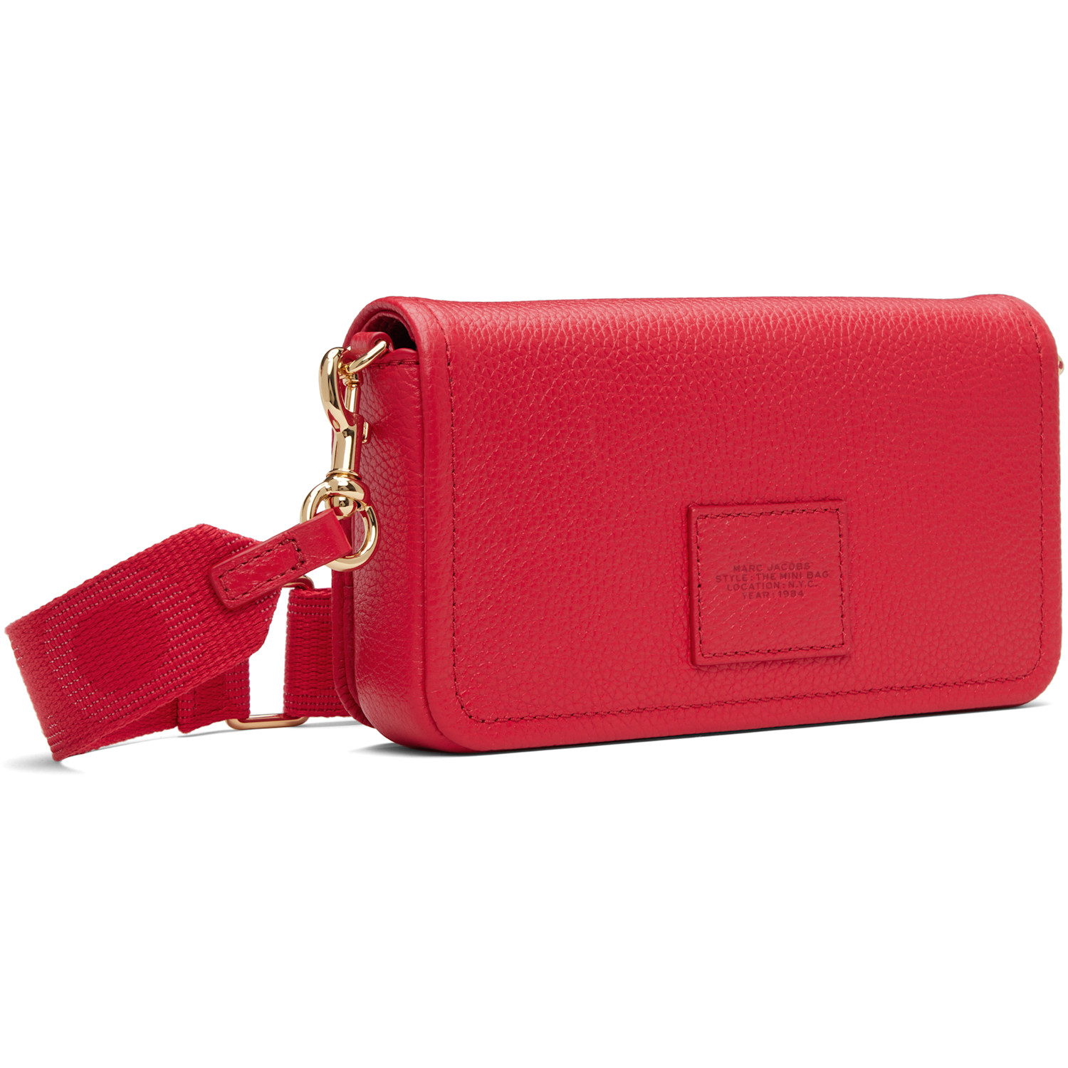  Marc Jacobs Red 'the Leather Mini' Bag 