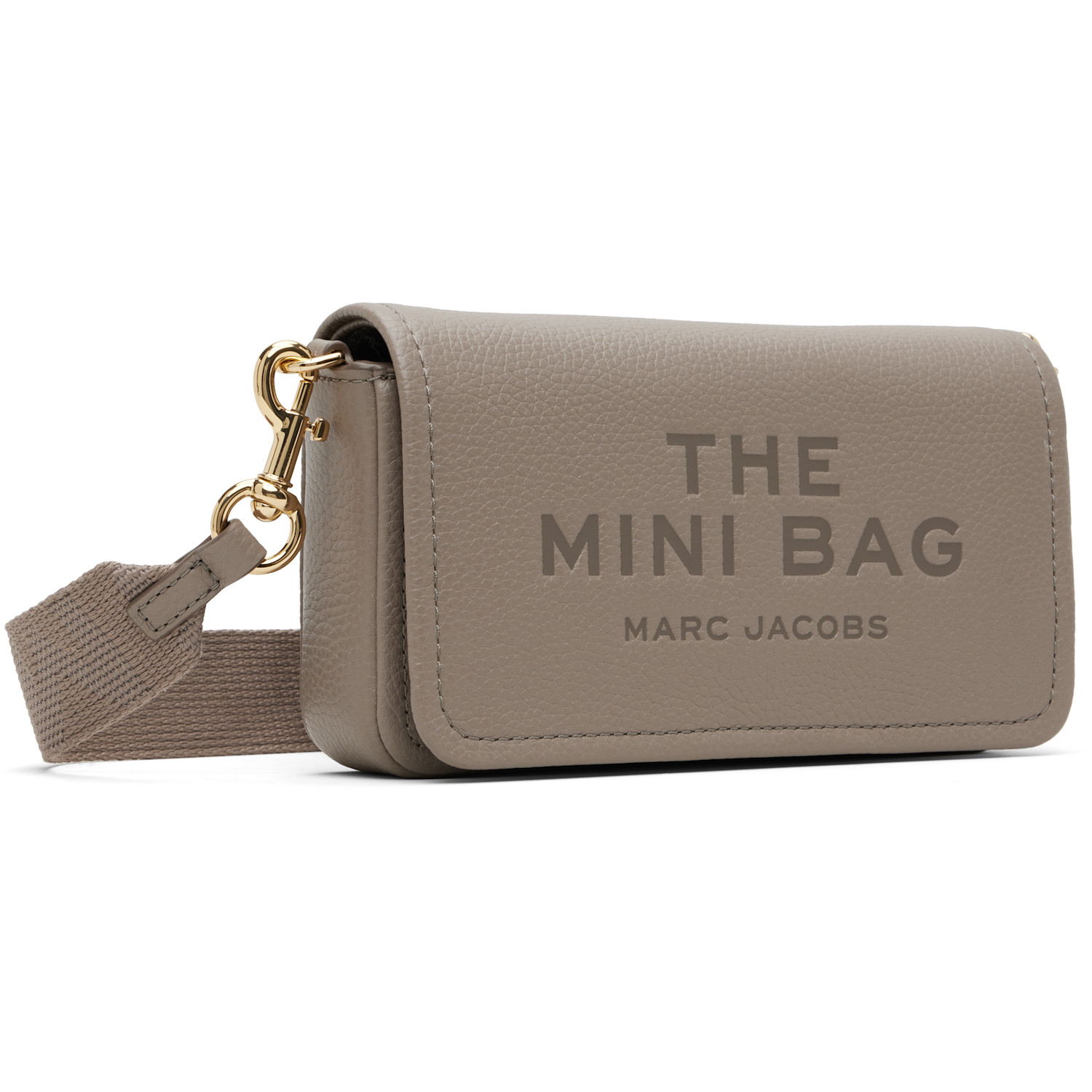  Marc Jacobs Taupe 'the Leather Mini' Bag 