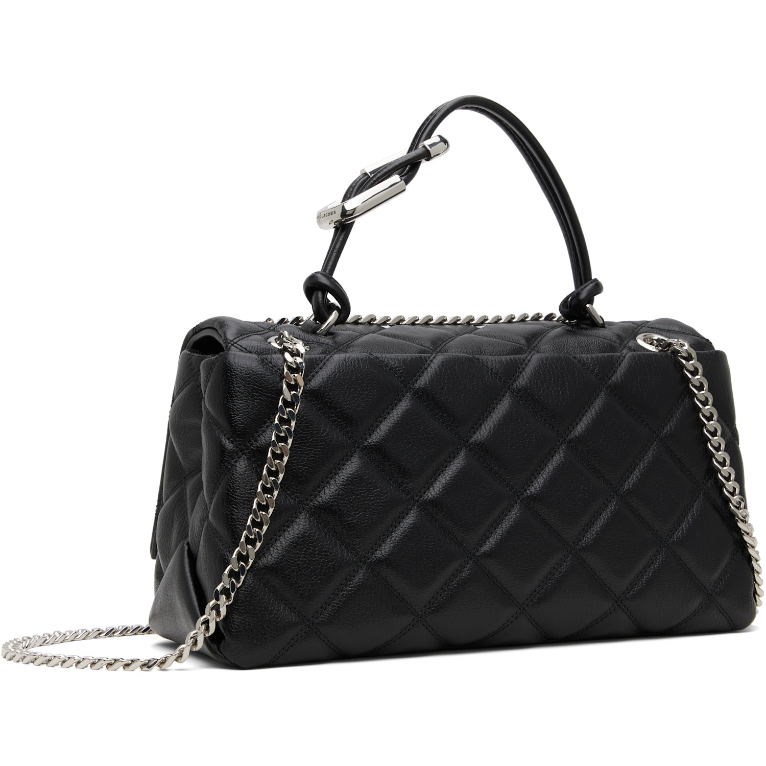  Marc Jacobs Black 'the Quilted Dual Convertible' Shoulder Bag 