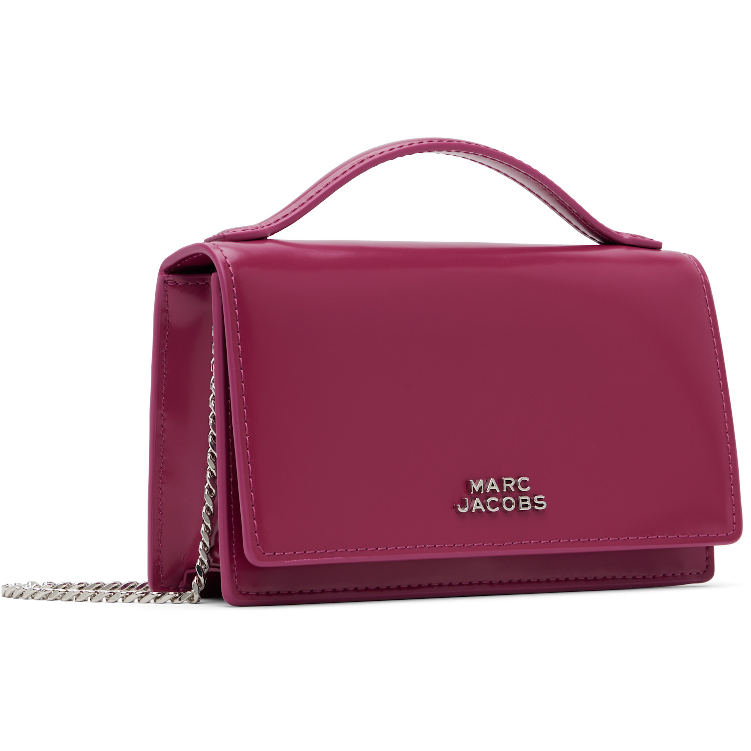  Marc Jacobs Purple 'the Glam Mirror Mini' Bag 