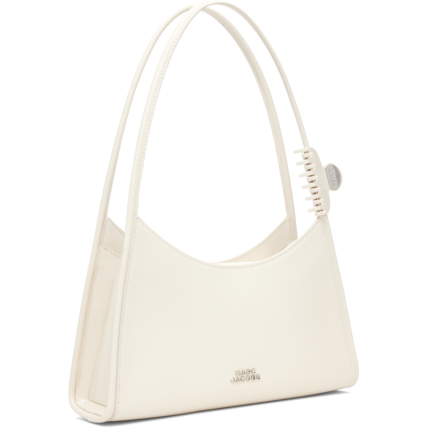  Marc Jacobs Off-white 'the Glam Claw Clip' Shoulder Bag 