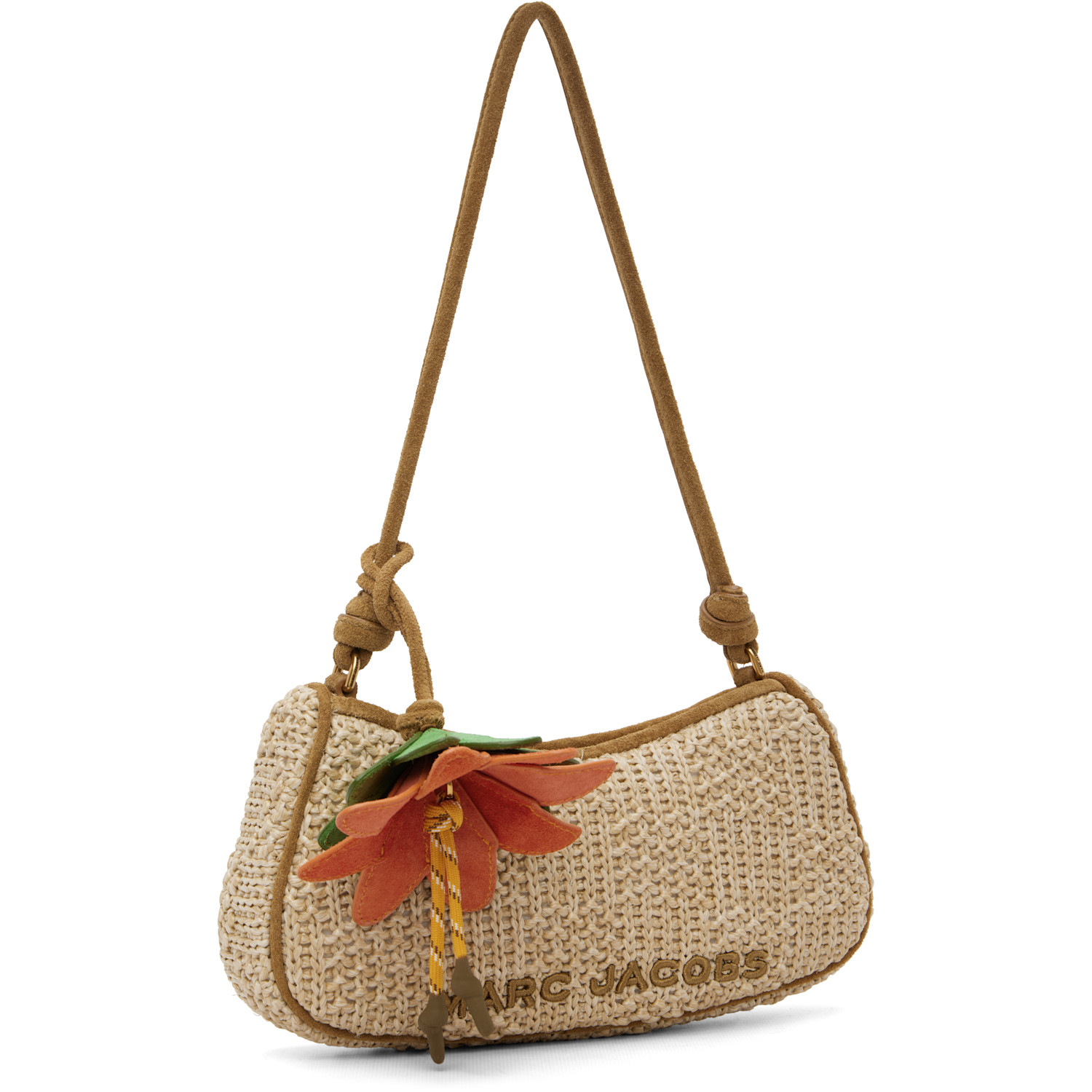  Marc Jacobs Beige 'the Summer Woven Charm' Shoulder Bag 