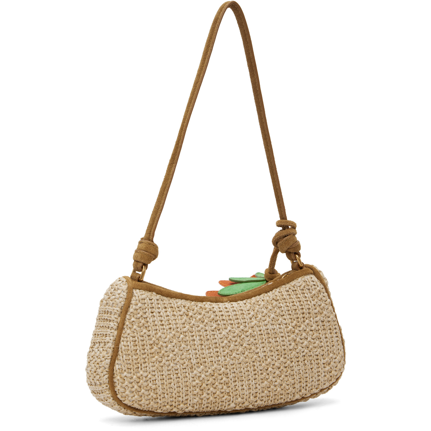  Marc Jacobs Beige 'the Summer Woven Charm' Shoulder Bag 