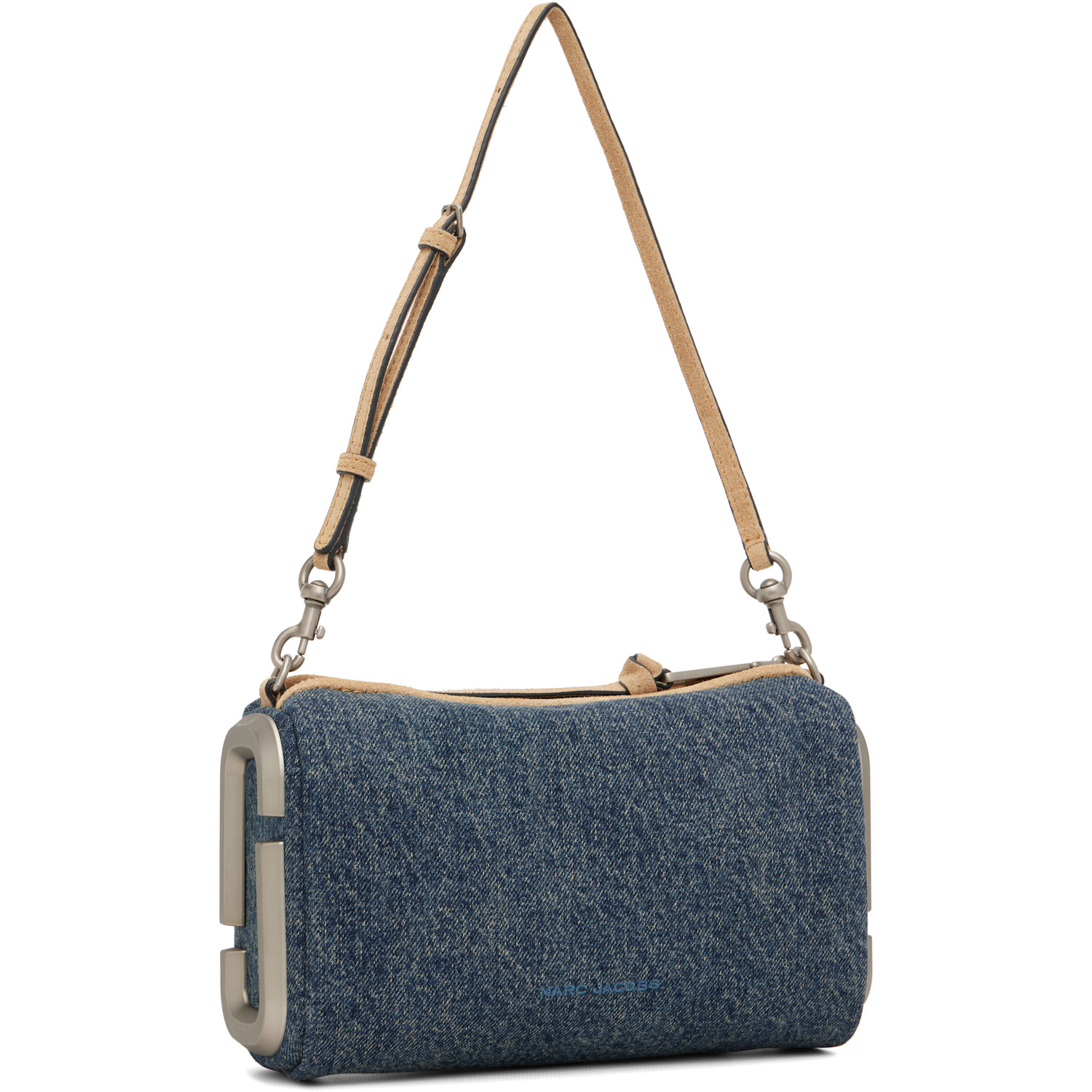  Marc Jacobs Indigo 'the Denim Suede Snapshot' Shoulder Bag 