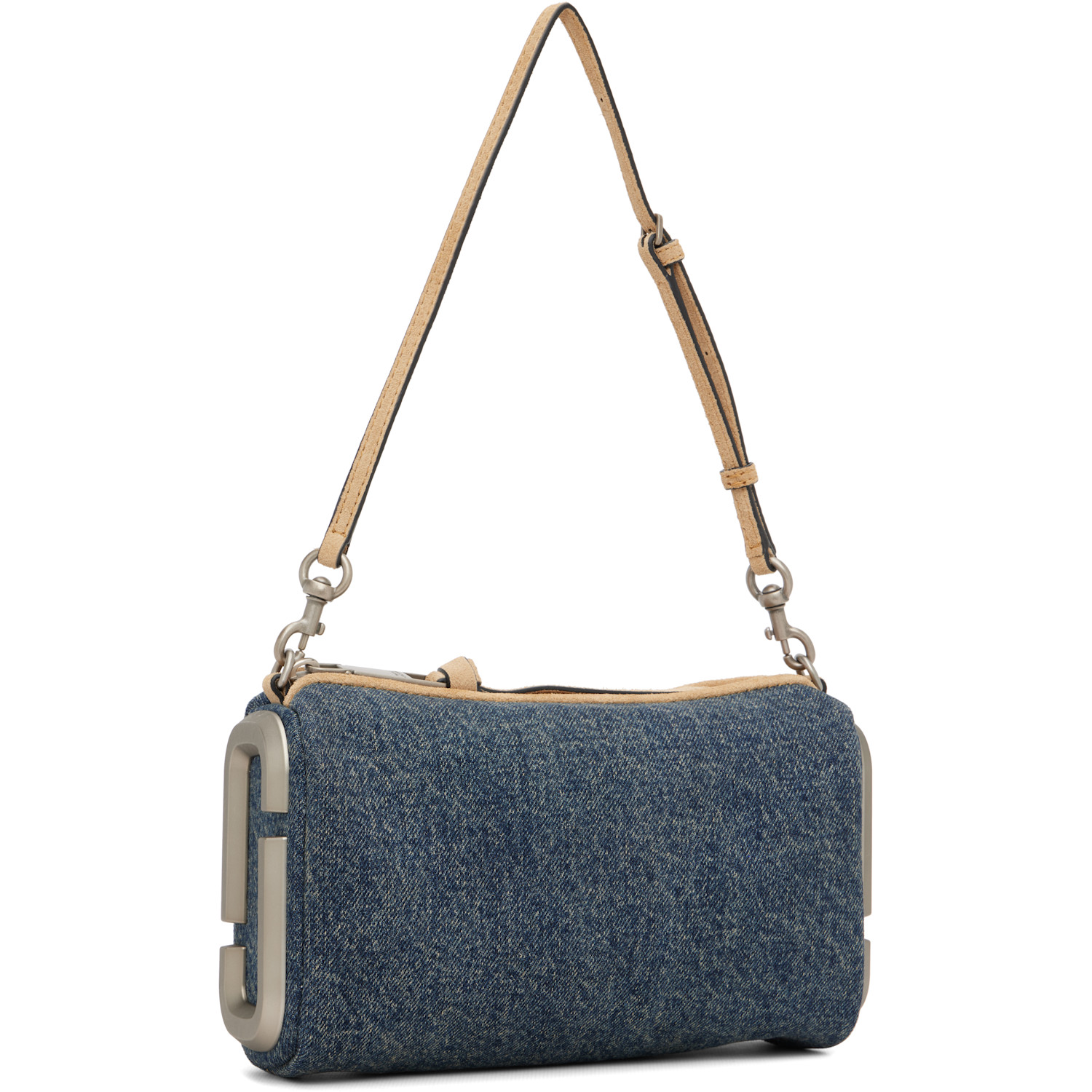  Marc Jacobs Indigo 'the Denim Suede Snapshot' Shoulder Bag 