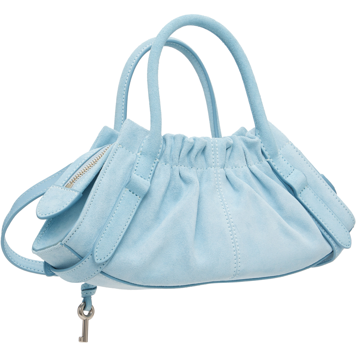  Marc Jacobs Blue 'the Suede Cristina Small Satchel' Bag 