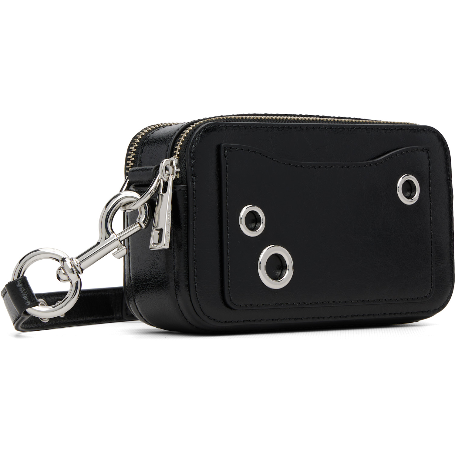  Marc Jacobs Black 'the Grommet Charm Snapshot' Bag 