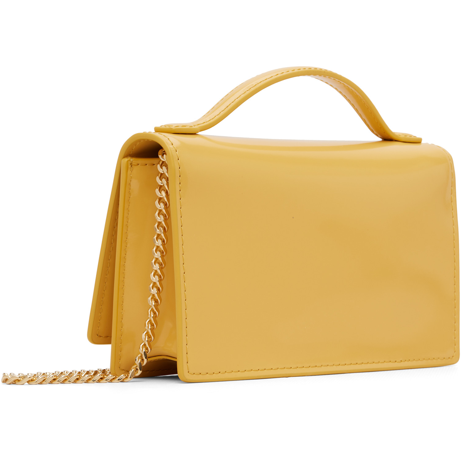  Marc Jacobs Yellow 'the Glam Mirror Mini' Bag 