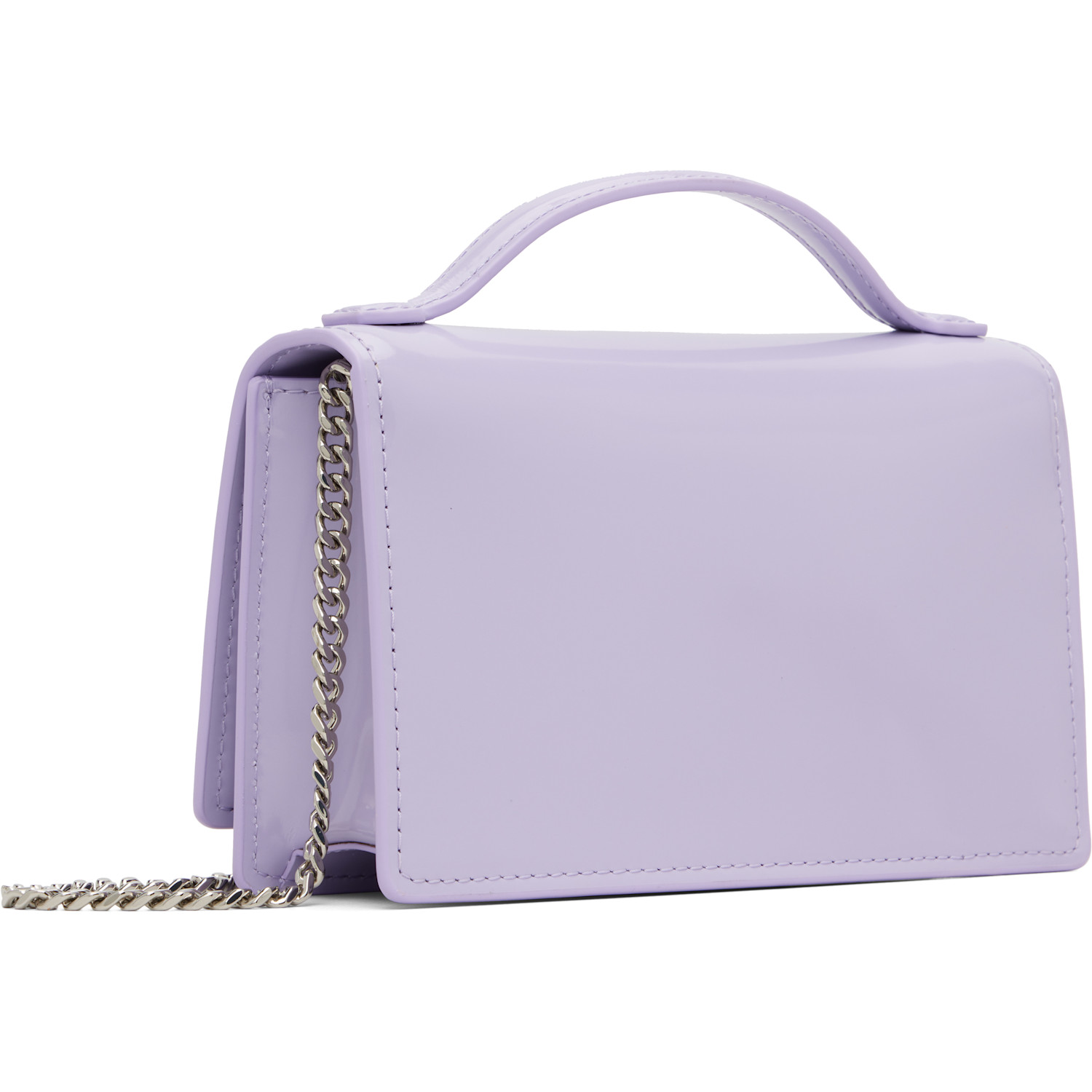  Marc Jacobs Purple 'the Glam Mirror Mini' Bag 
