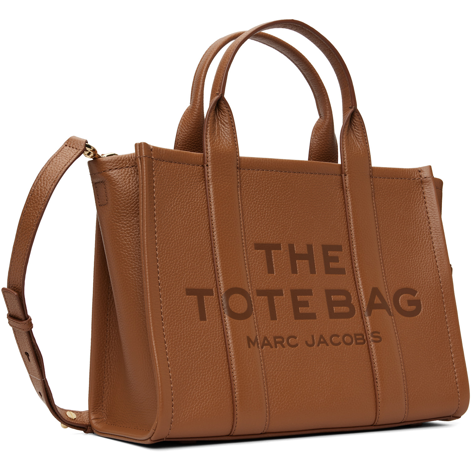  Marc Jacobs Tan 'the Leather Medium' Tote 