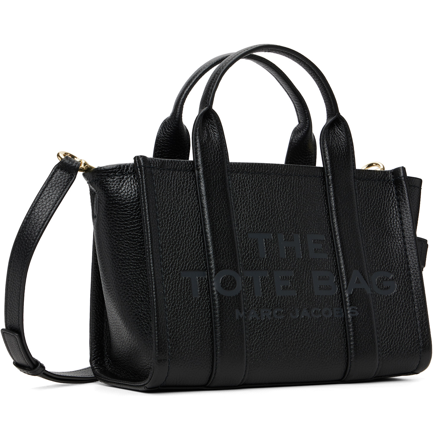  Marc Jacobs Black 'the Leather Small' Tote 