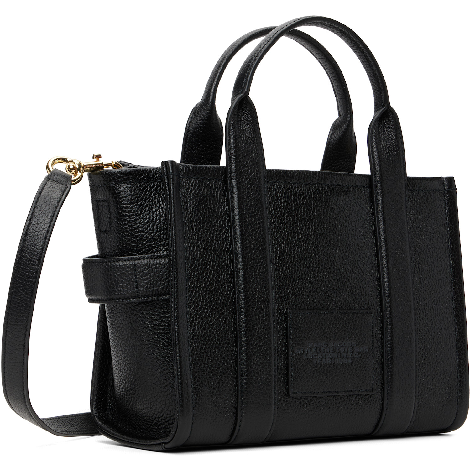  Marc Jacobs Black 'the Leather Small' Tote 