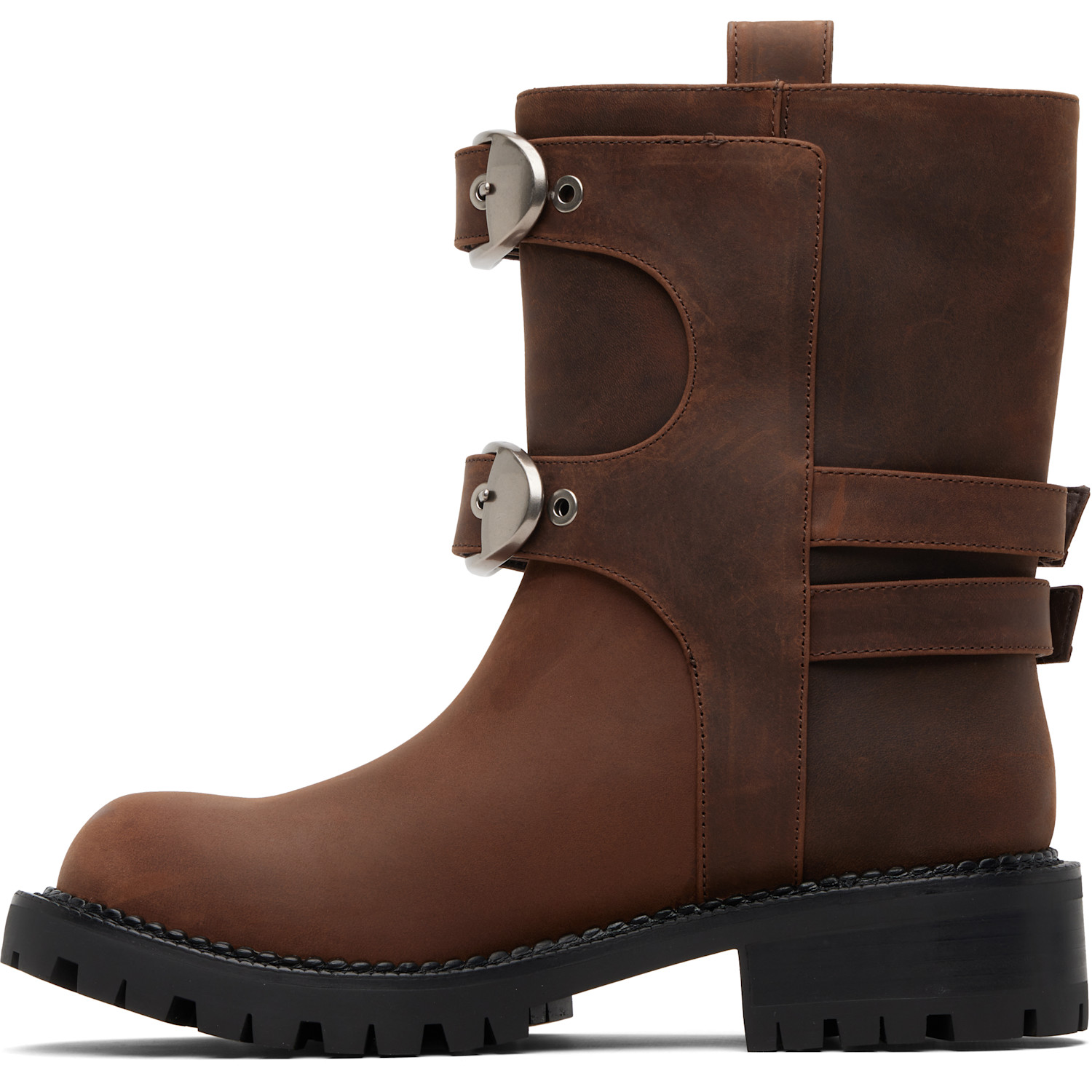  Marc Jacobs Brown 'the Kiki Moto' Boots 