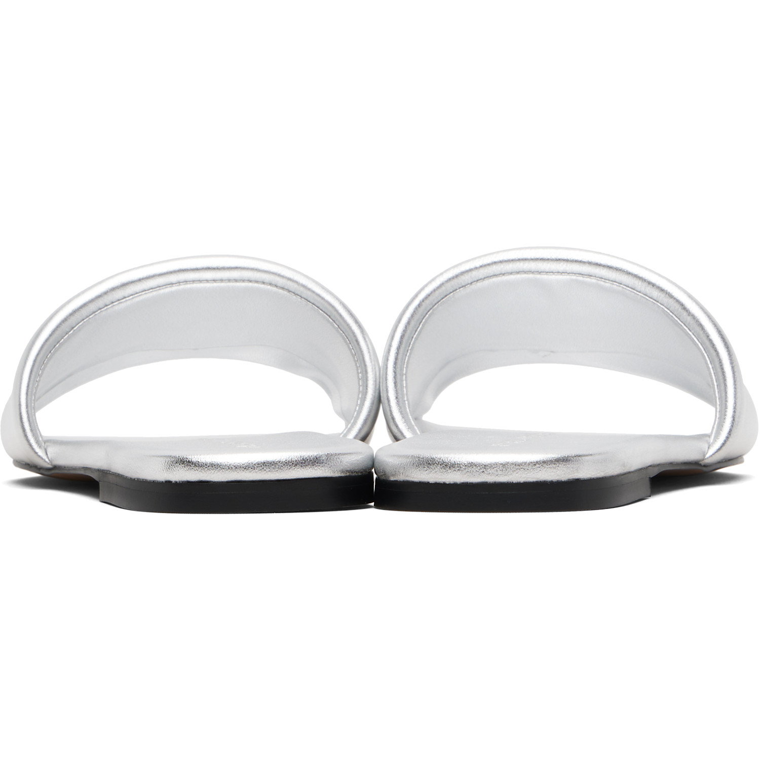  Marc Jacobs Silver 'the Pave Snapshot' Slides 
