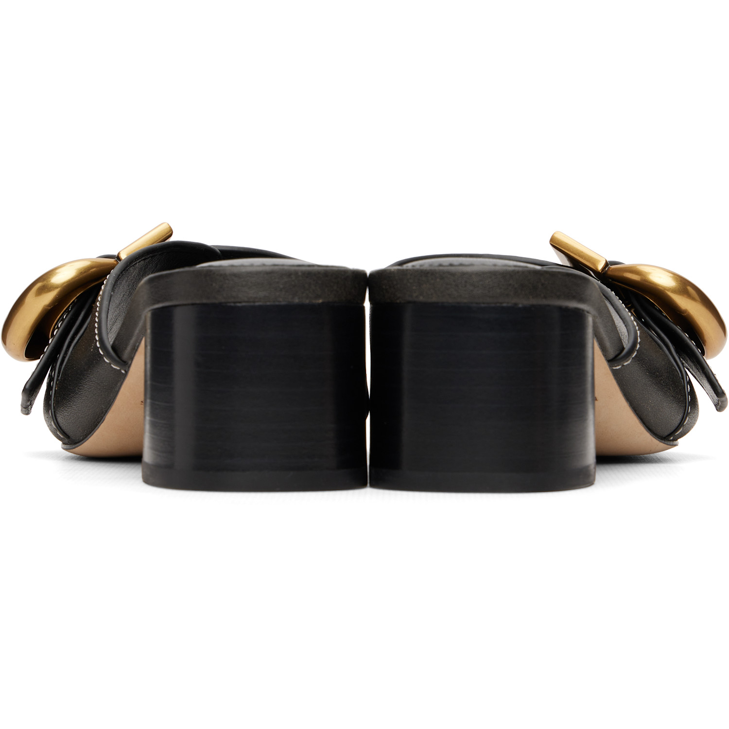  Marc Jacobs Black 'the Doll' Heeled Sandals 