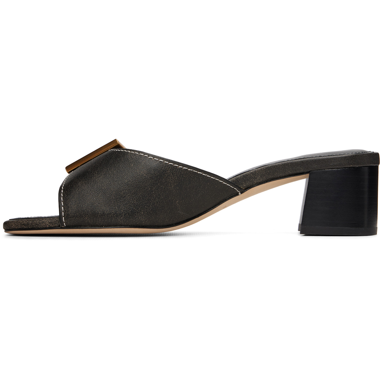  Marc Jacobs Black 'the Doll' Heeled Sandals 