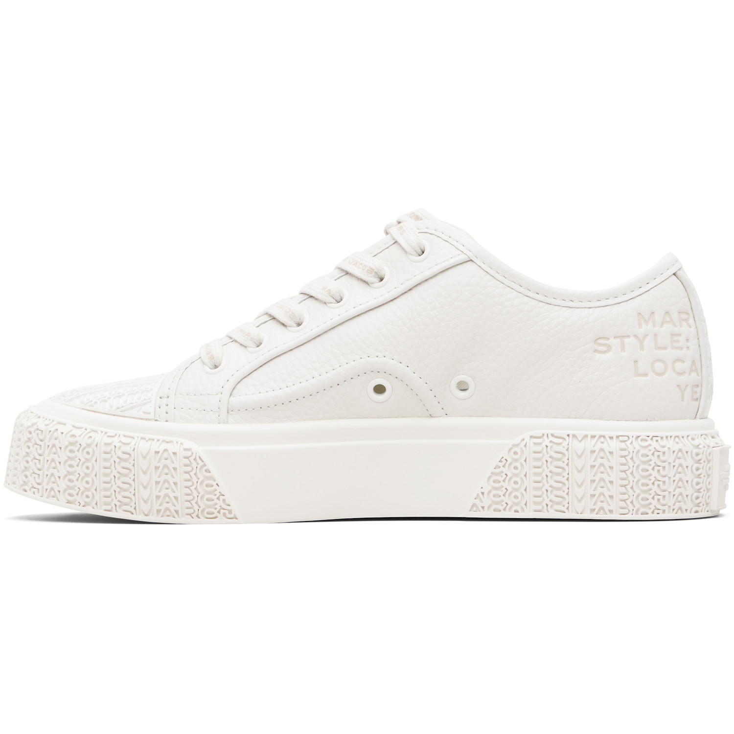  Marc Jacobs Off-white 'the Leather' Sneakers 