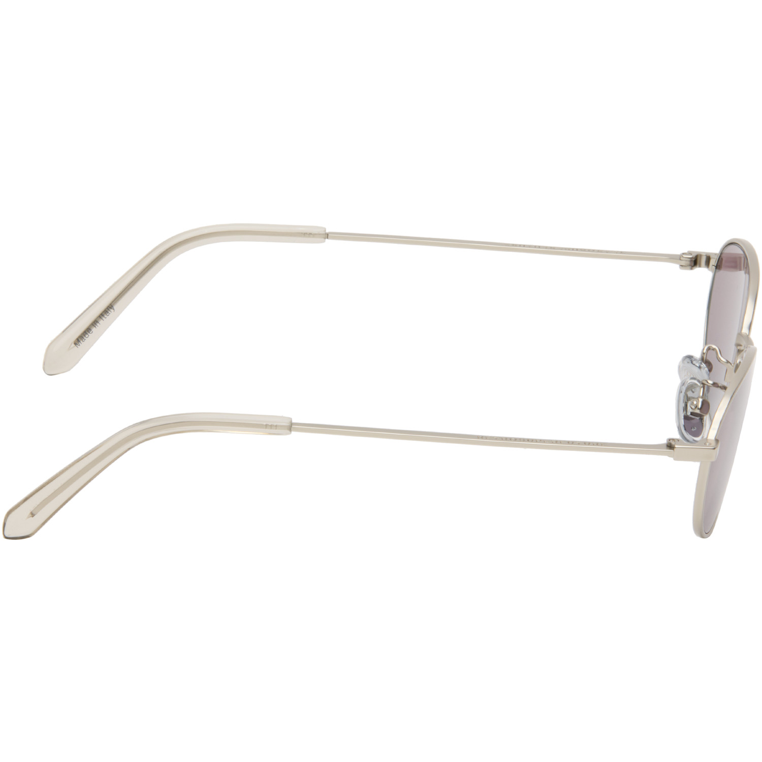  Retrosuperfuture Silver Uovo Sunglasses 